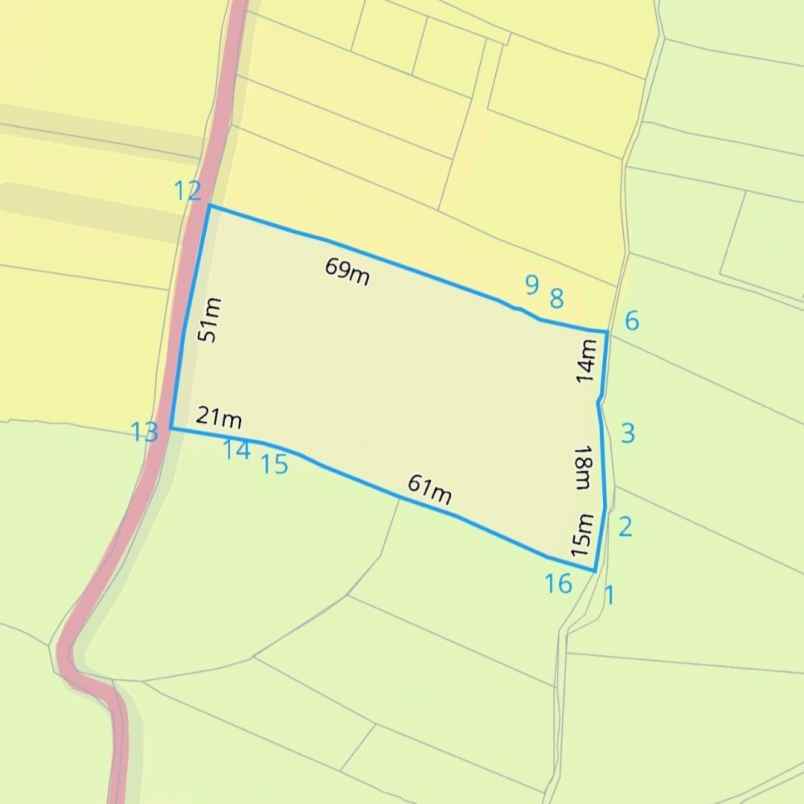 dijual tanah pura beten kepuh