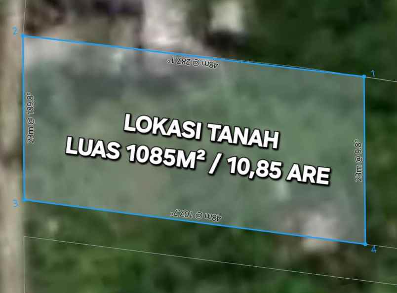 dijual tanah pura beten kepuh