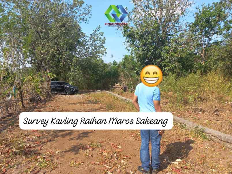 dijual tanah sakeang benteng gajah maros