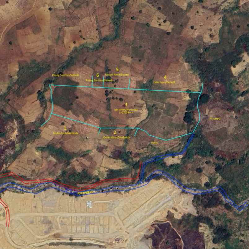 dijual tanah sentul hambalang