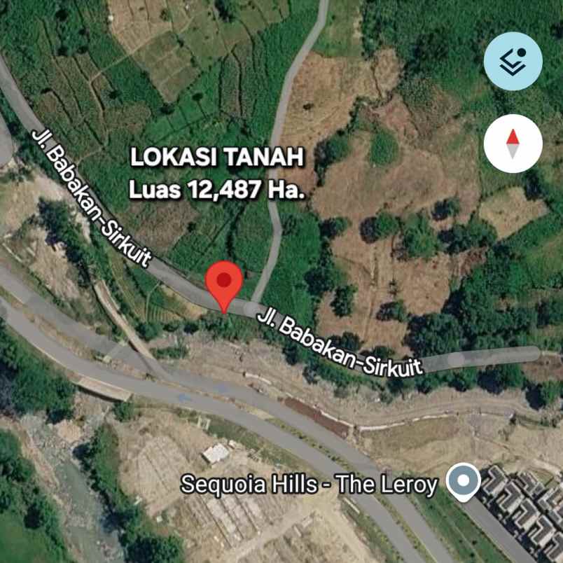 dijual tanah sentul hambalang