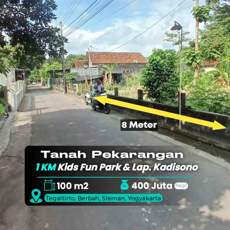 dijual tanah tegaltirto