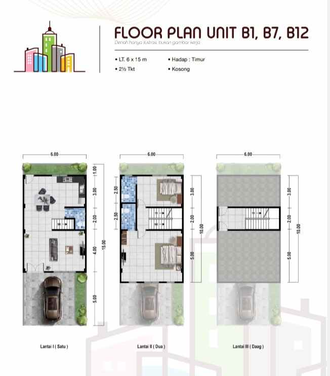 dijual villa jalan pasar merah menteng