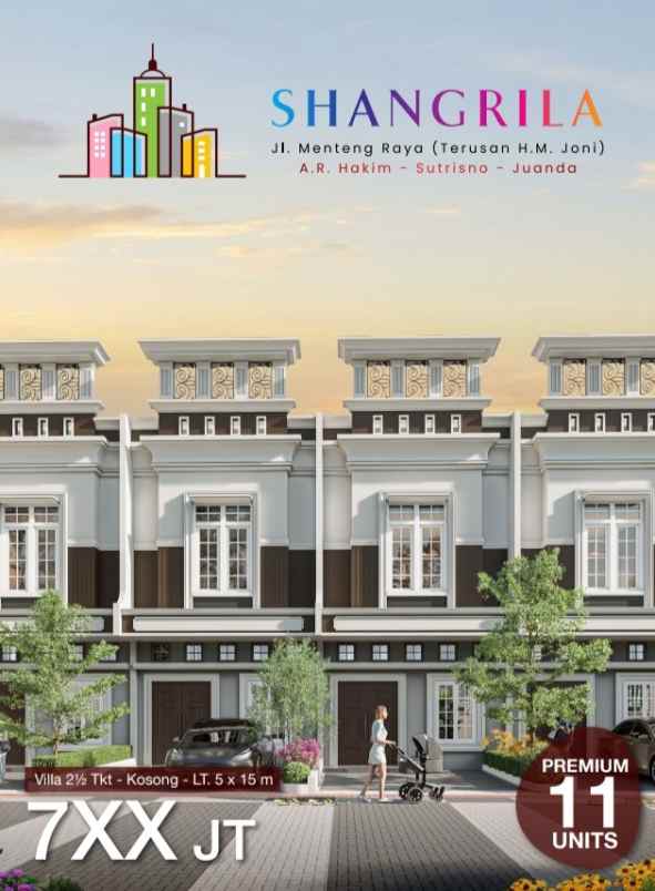 dijual villa jalan pasar merah menteng