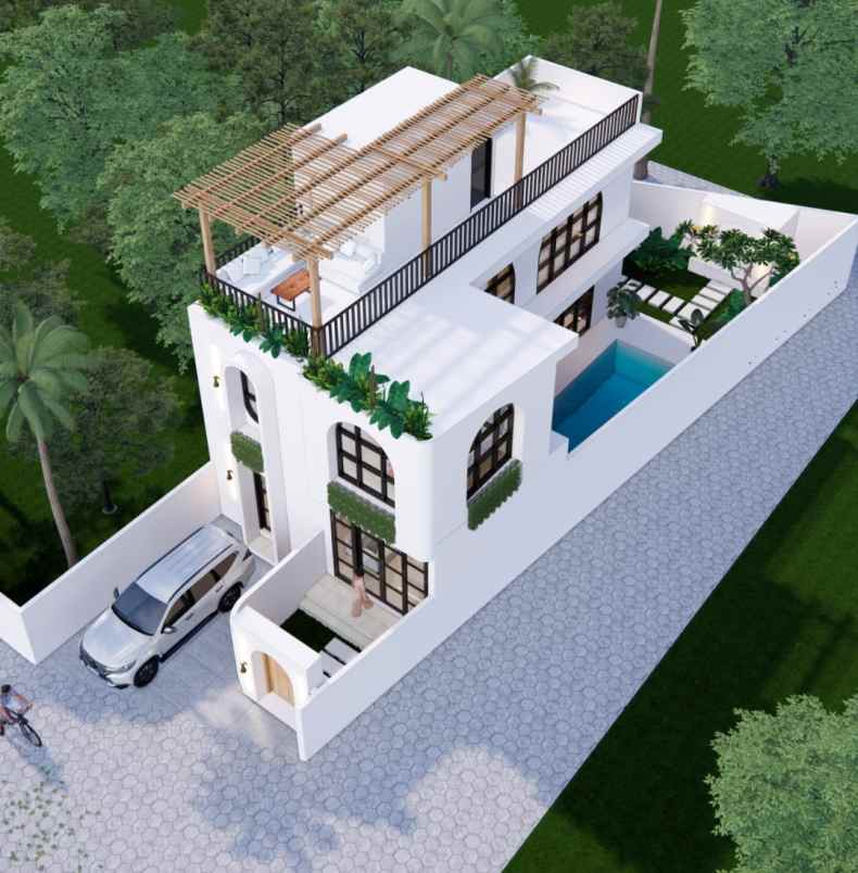 Villa Mewah Ungasan Inden Dalam Cluster Sudah Full Furnished