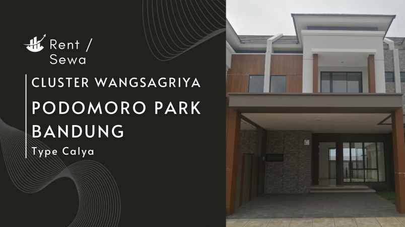 disewa rumah baru dikawasan podomoro park bandung