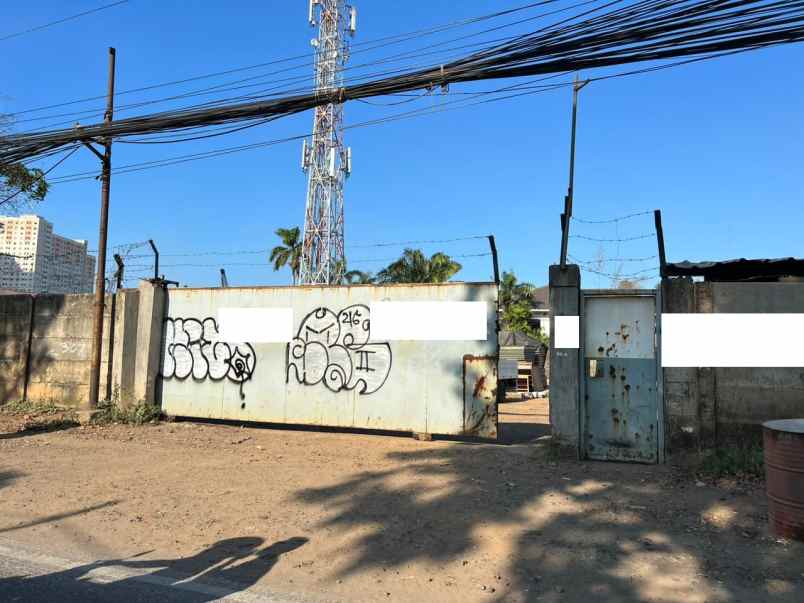 disewakan gudang kosong lahan luas kelapa gading