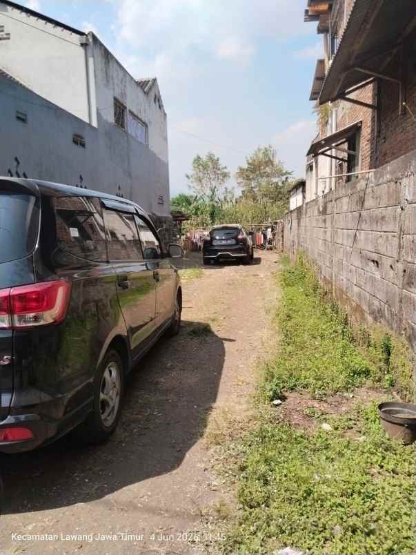 jual cepat lahan tanah di lawang dekat gudang cleo