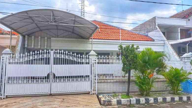jual rumah 1 lantai dharmahusada indah barat surabaya