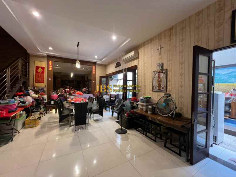 jual rumah di komplek cemara asri medan jalan rajawali