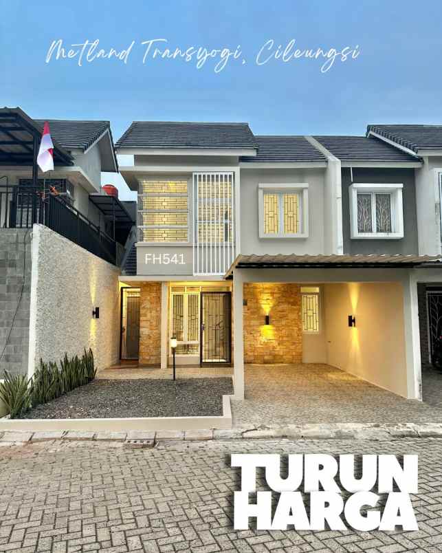 jual rumah siap huni di metland transyogi cileungsi