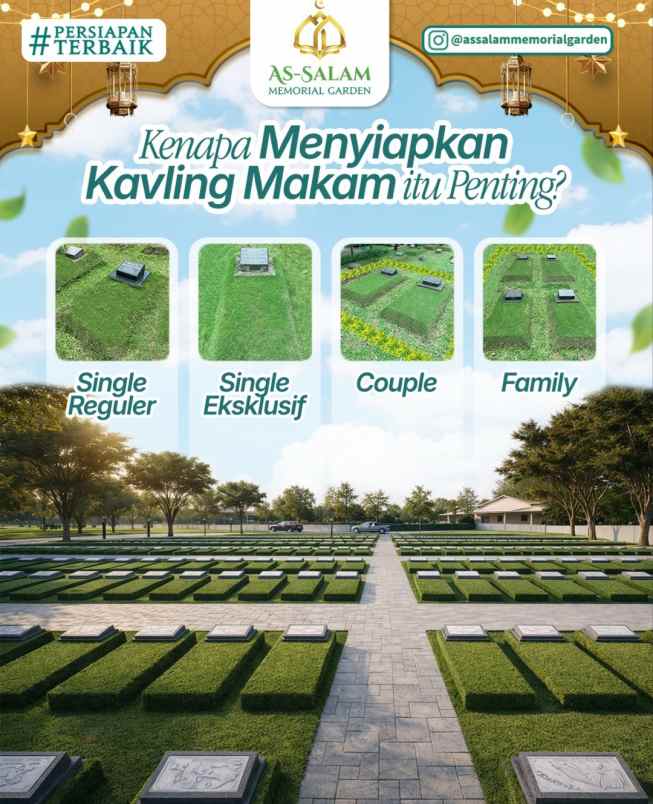 kavling makam islami ekslusif di bekasi