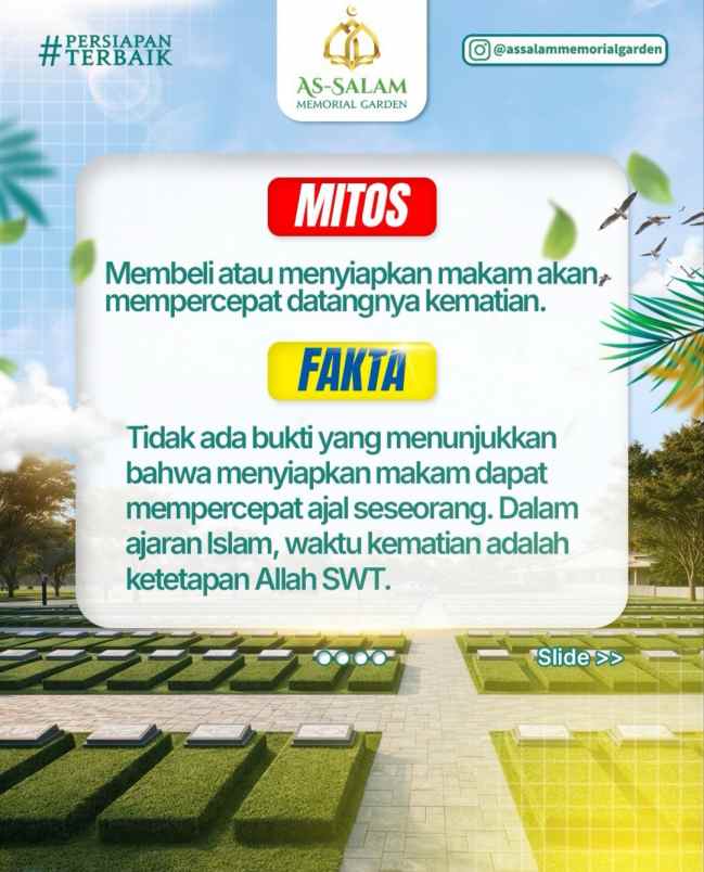kavling makam islami ekslusif di bekasi
