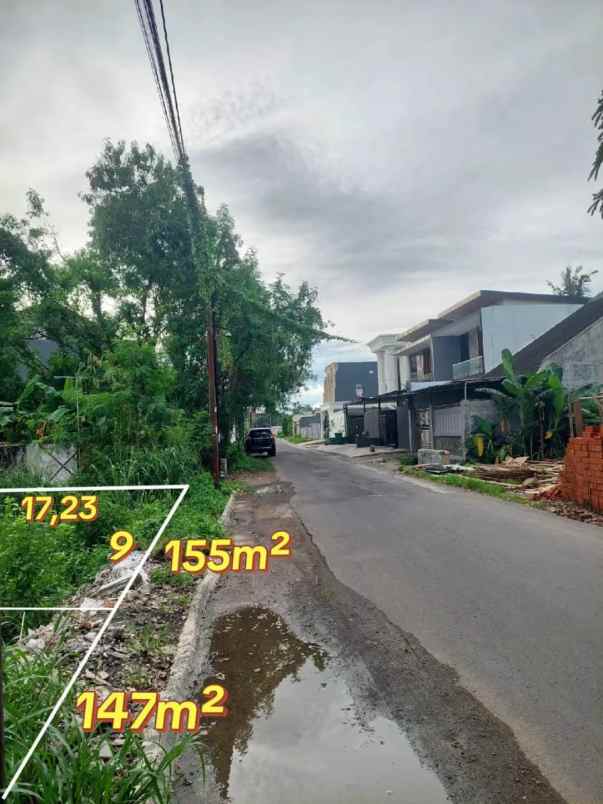 kavling murah dijual cepat dekat kampus unu yogyakarta