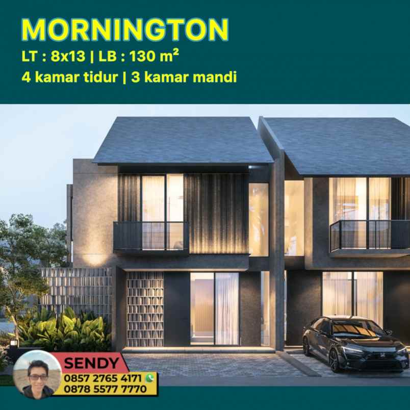 rumah 2 lantai dekat bandara juanda surabaya