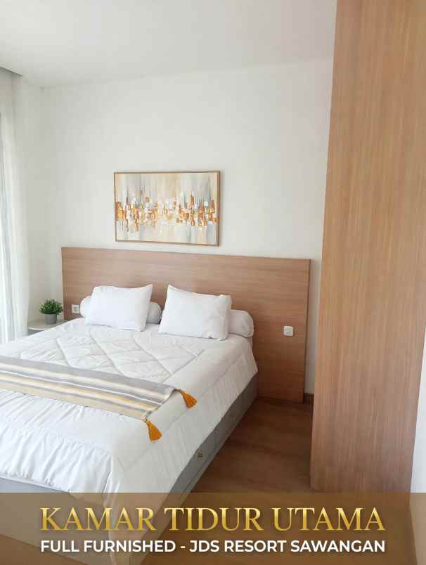 rumah 2 lantai konsep resort 5jt all in full furnished