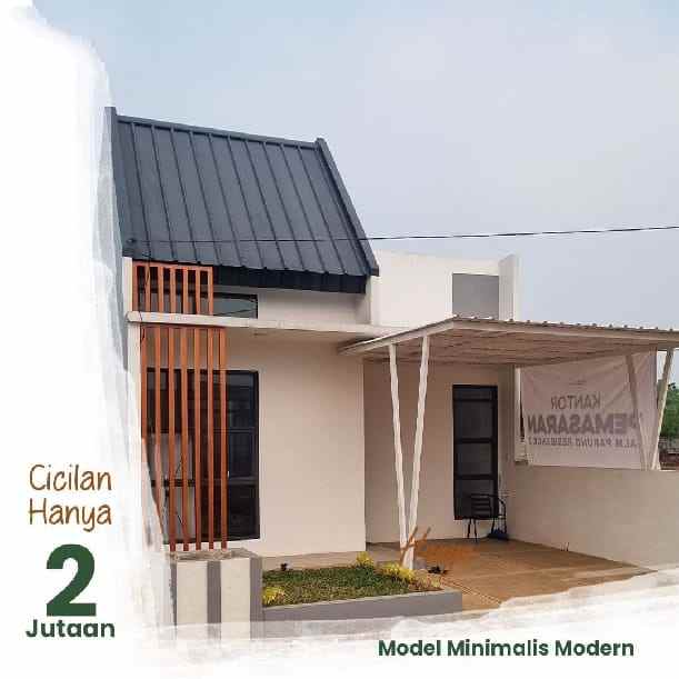 rumah asri di bogor kawasan ramah lingkungan