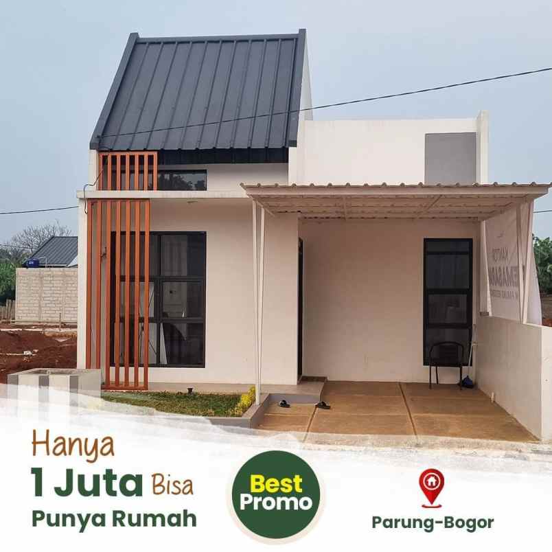 rumah asri di bogor kawasan ramah lingkungan