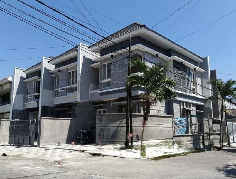 rumah baru jemursari row 5 mobil 2 lantai unit b 2 2m