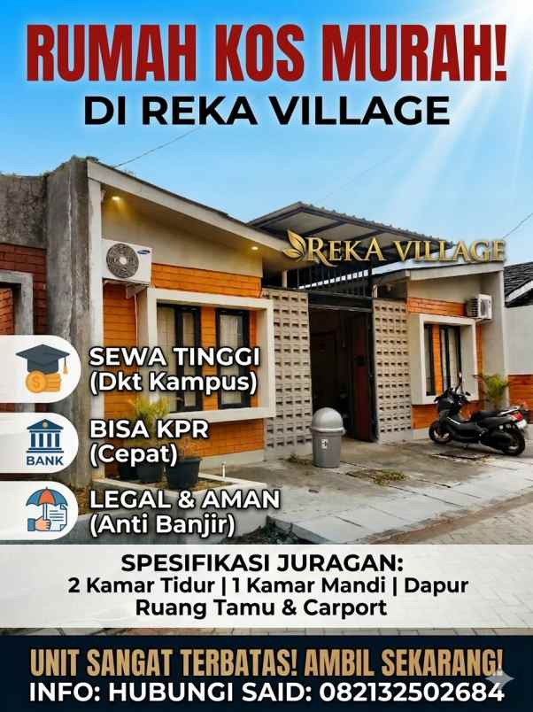 rumah bernuansa villa dekat surabaya