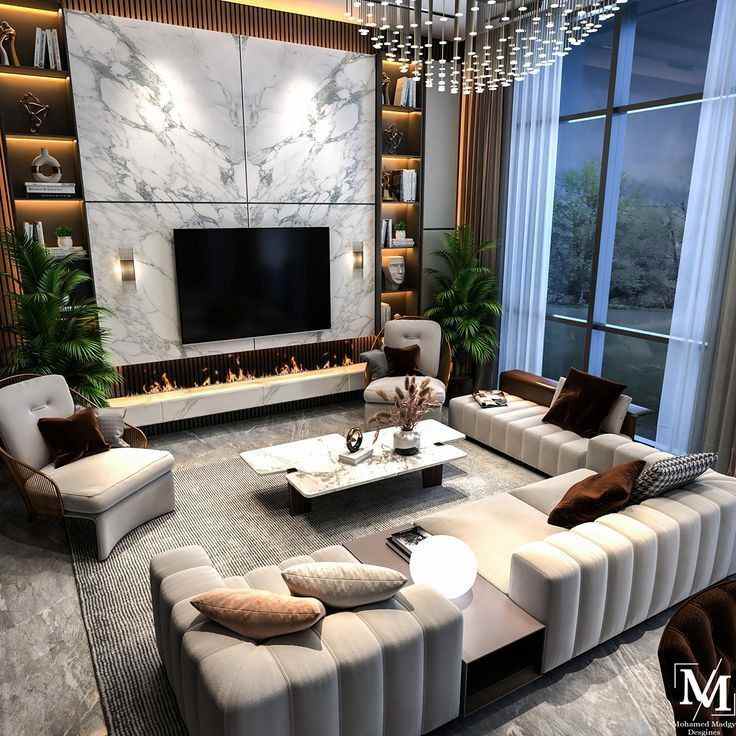 rumah dengan interior mewah di pekanbaru