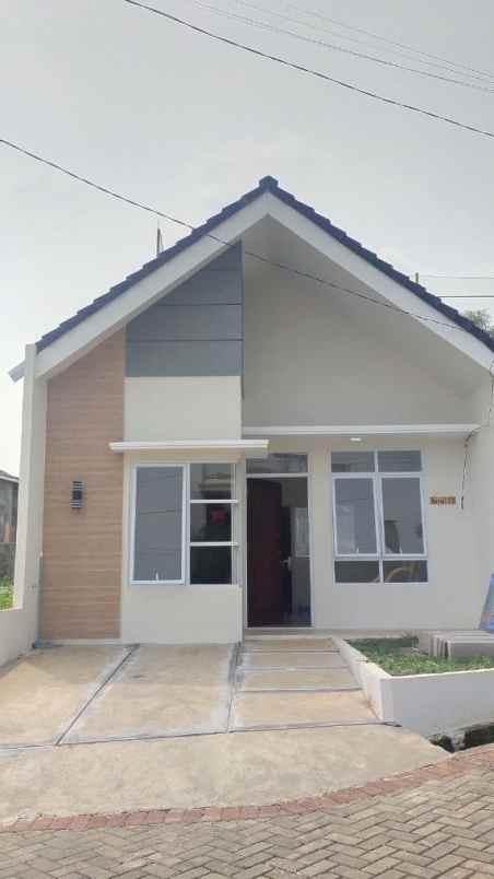 rumah desain scandinavian di laladon ciherang bogor