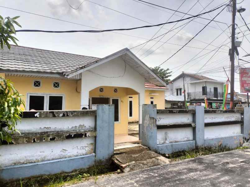 rumah dijual jl tengkubey ujung dekat sekolah azzura
