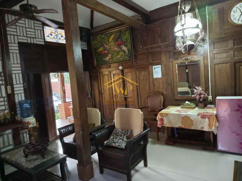 rumah etnik jawa bebas pajak dekat rs charitas klepu