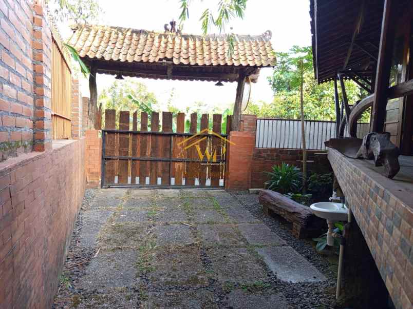 rumah etnik jawa bebas pajak dekat rs charitas klepu