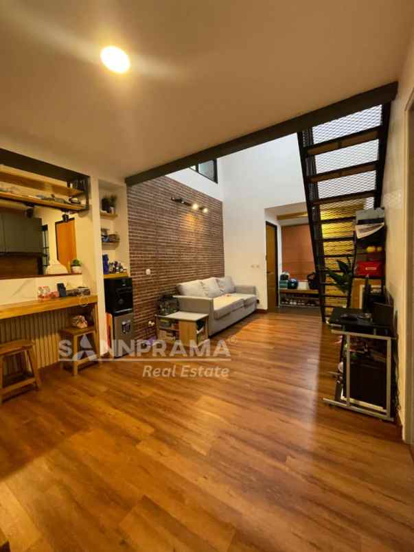 rumah full furnished dekat tol sawangan depok