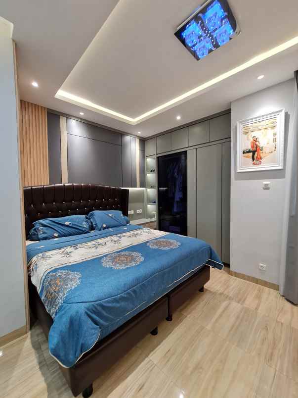 rumah hook furnished siap huni di palm blossom