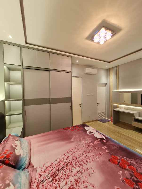 rumah hook furnished siap huni di palm blossom