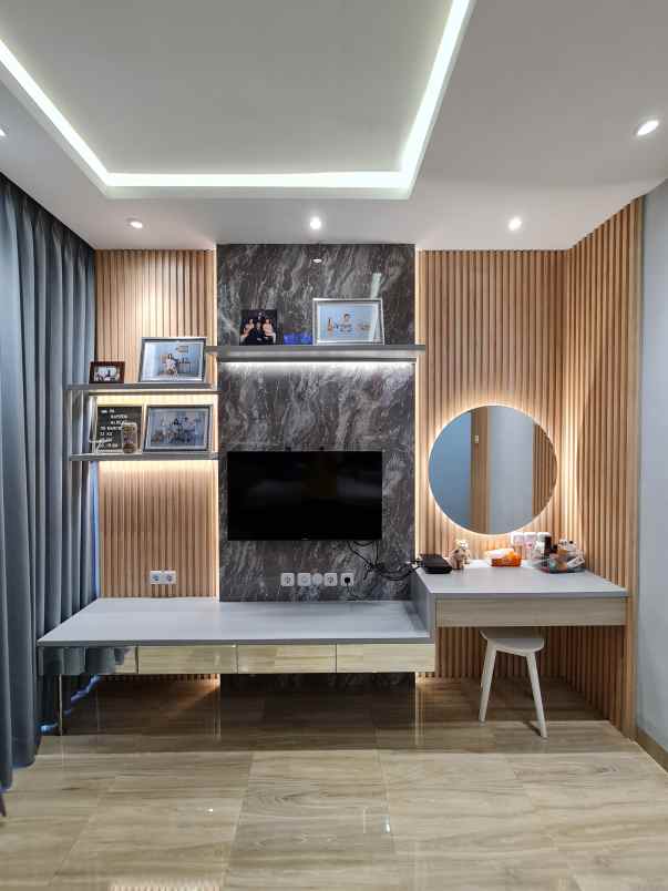 rumah hook furnished siap huni di palm blossom