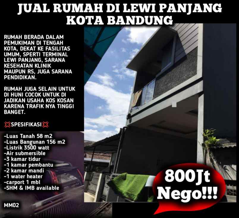 rumah leuwipanjang kota bandung situsaeur