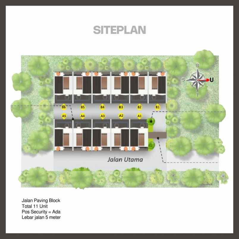 rumah mewah area grand depok city dekat alun alun