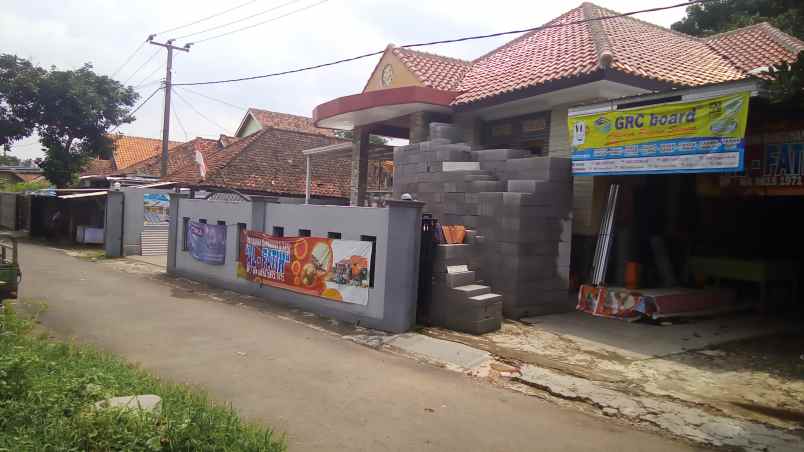 rumah super luas usaha toko material