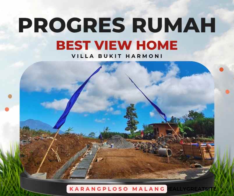 rumah villa dijual malang karangploso