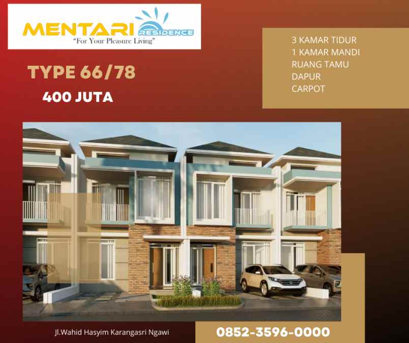 satu satuya perumahan ngawi tanpa bunga