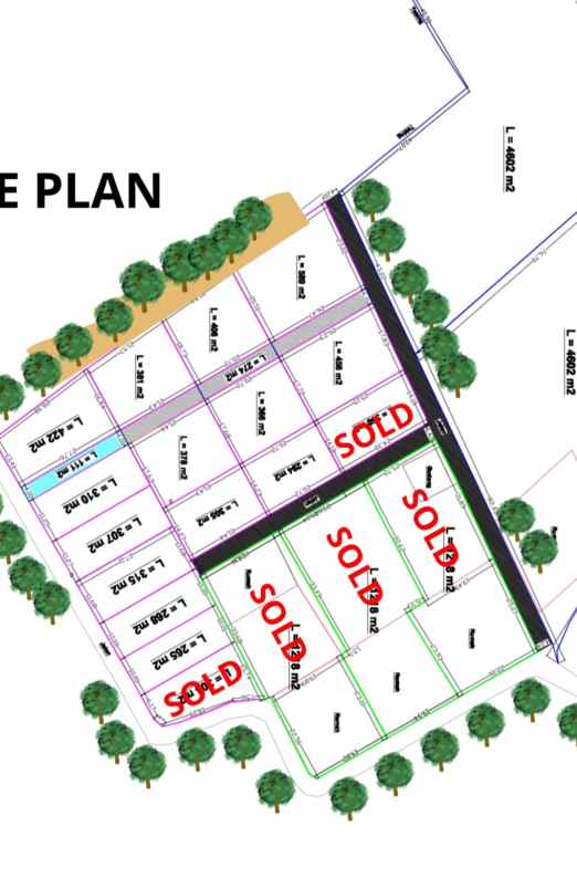 sewa tanah kuta sepatan