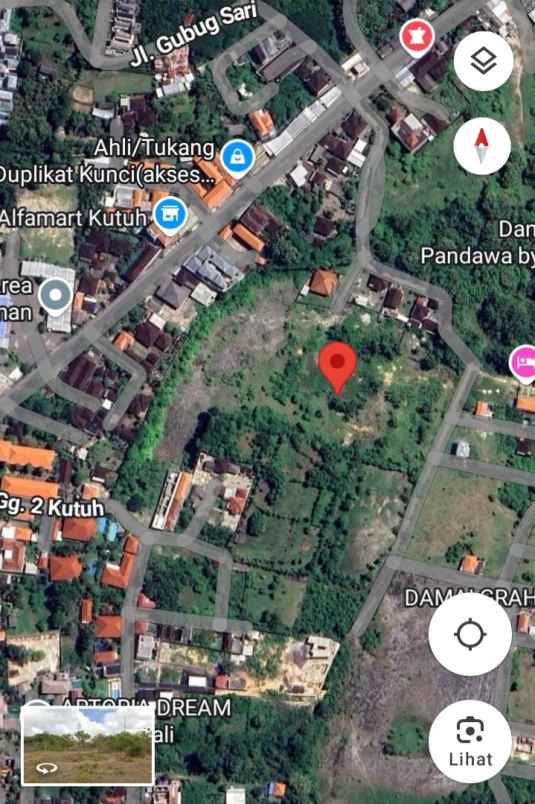 sewa tanah kuta sepatan