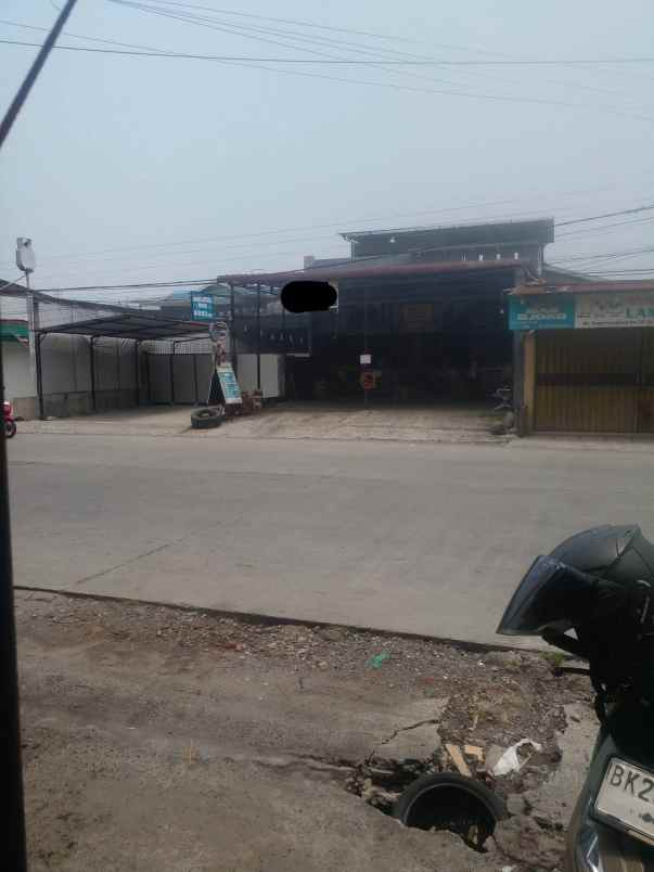 tanah dan bangunan di gaperta ujung medan helvetia