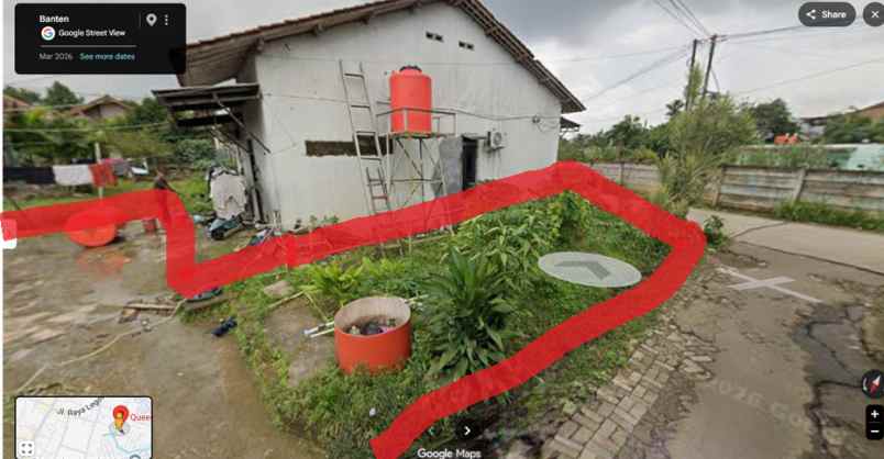 tanah dijual cocok untuk usaha dan tempat tinggal