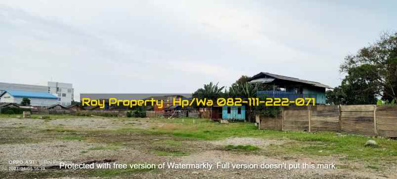 tanah jl marunda makmur segara