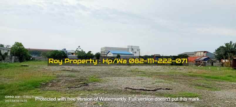 tanah jl marunda makmur segara