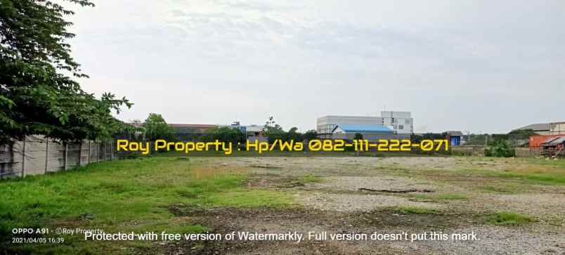 tanah jl marunda makmur segara