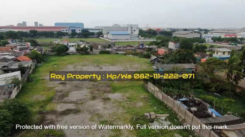 tanah jl marunda makmur segara