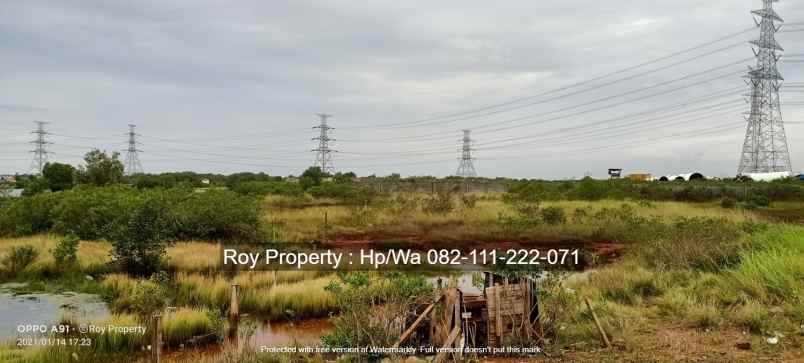 tanah jl muara tawar pantai