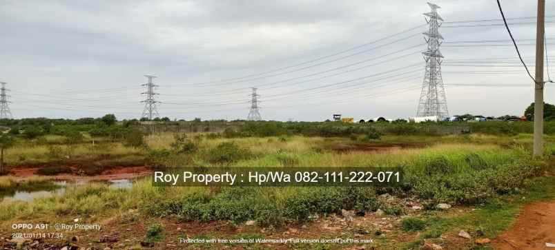 tanah jl muara tawar pantai