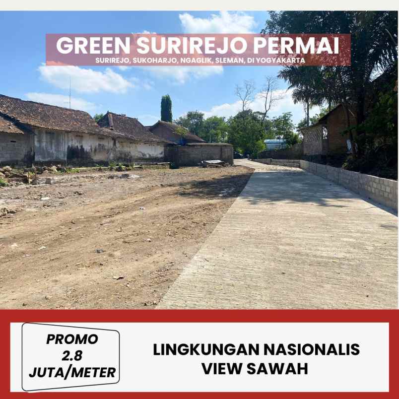 tanah pekarangan sertif ready timur jakal km 10