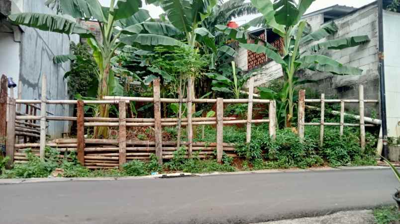 tanah siap bangun 140 m2 dekat jalan nangka cimanggis